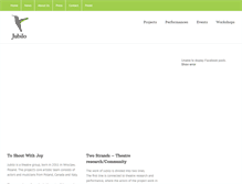 Tablet Screenshot of jubiloproject.com
